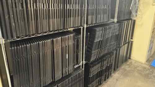 フィルターの在庫量